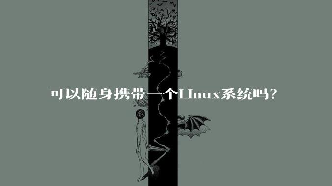 可以随身携带一个Linux系统吗？